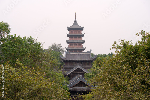 pagoda in the temple