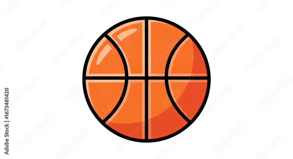 Fototapeta premium Learn About Basketball the Sport of Hoops and Teamwork