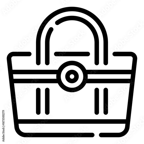 Handmade Indonesia Tote Bag Vector