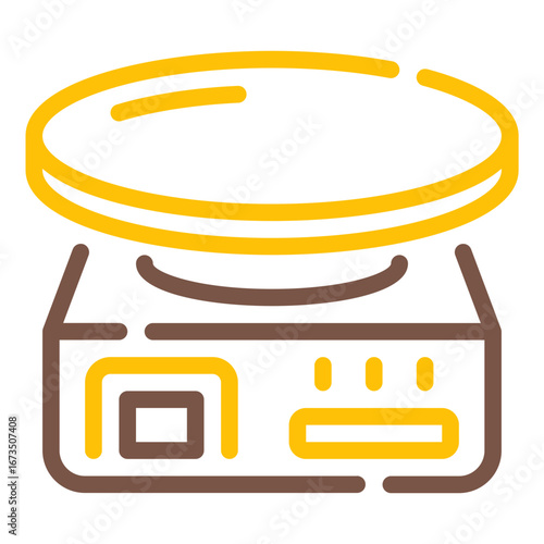 Pottery Wheel Handcraft Icon