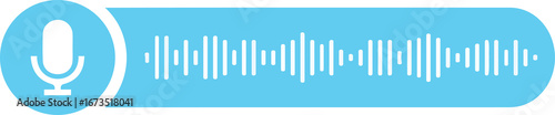 Voice Message Bubble Icon , Voice Note Icon
