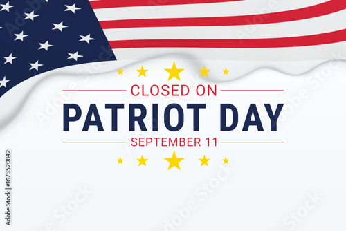 Closed On Patriot Day September Eleven Poster