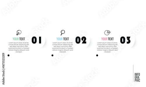 Step-by-step Infographic with Numbered Points