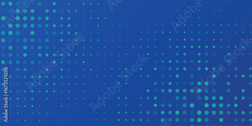 Blue Tech Finance Fintech Background Abstract Pixel Pattern. Abstract Business Tech Science Vector Backdrop.  digital halftone summer best seller