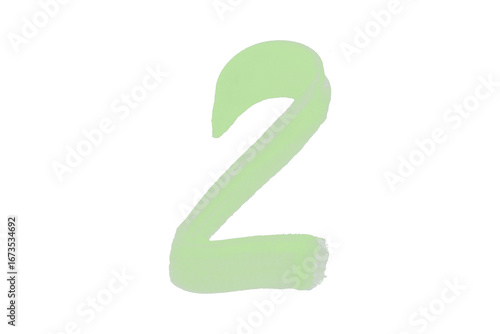 Green watercolor background. Artistic hand paint. Isolated on transparent background.
