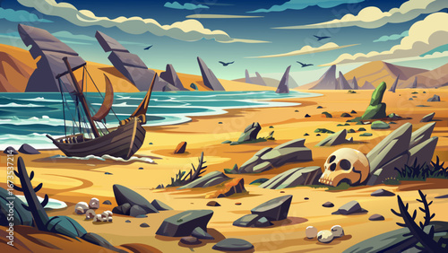Skeleton Coast of Namibia feels otherworldly. Shipwreck remains scatter along foggy shores, seals bask on beaches, and dunes tumble dramatically into the cold Atlantic Ocean waves.