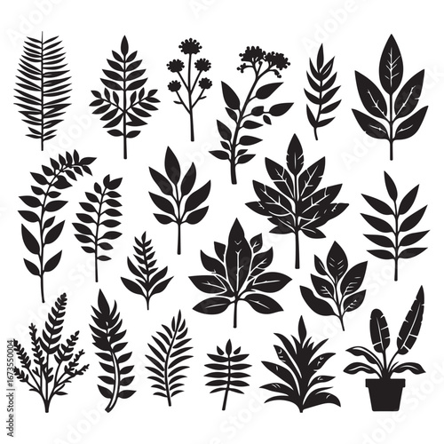 field silhouette Background material, Flowering plant