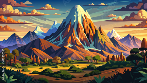 Mount Kenya rises in jagged peaks above equatorial forests. Alpine meadows host unique plants, while glaciers crown summits that shimmer under clear African skies of remarkable intensity.