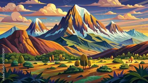 Mount Kenya rises in jagged peaks above equatorial forests. Alpine meadows host unique plants, while glaciers crown summits that shimmer under clear African skies of remarkable intensity.