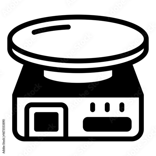 Pottery Wheel Handcraft Icon