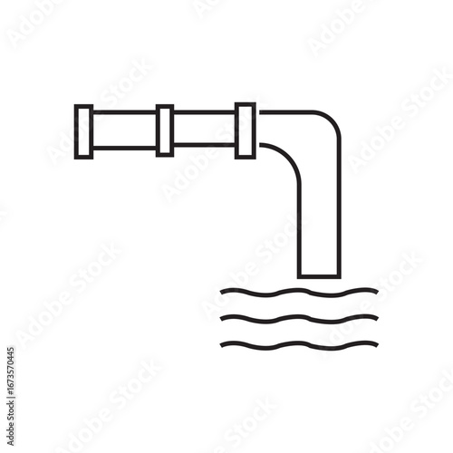 drain pipe icon