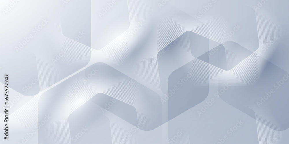 Obraz premium white abstract background modern vector illustration