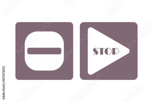 Stop, do not cross, ban, forbidden and alert icon set. Stop sign red color isolated. Vectors stop hand sign vector illustration. Free Download Stop, do not cross, ban, forbidden and alert icon set. Stop sign red color isolated. Vectors stop hand sign vector illustration. - GFXLoad