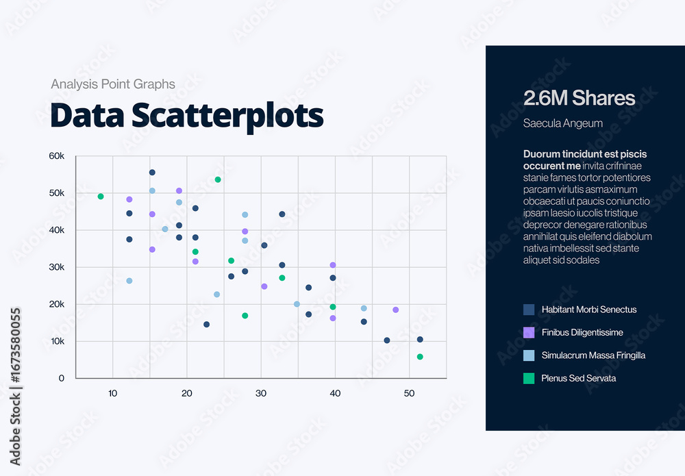 Scatterplot Scatter Plot Chart Infographic for Business Presentation ...