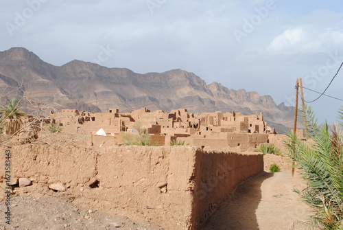Trekking in the M'Goun region. Morocco