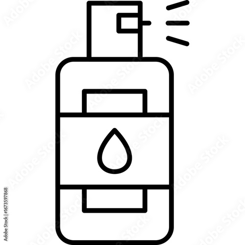Spray Icon Vector Element