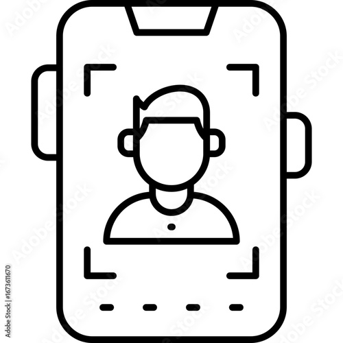 Selfies Icon Vector Element