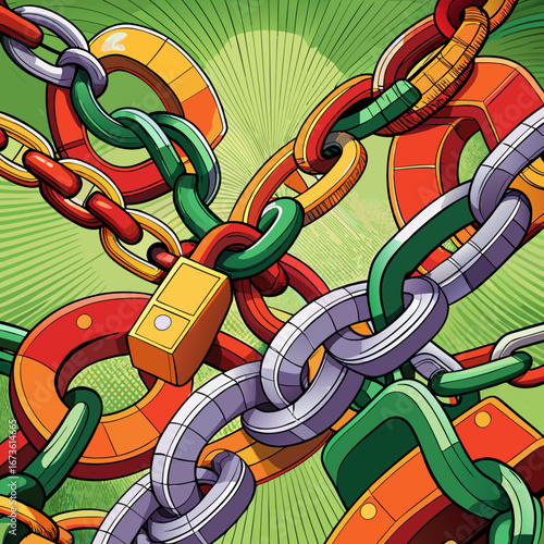 3d chain link