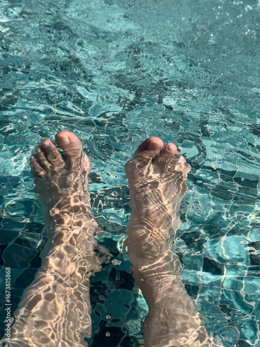 Cool summer feet in a refre...