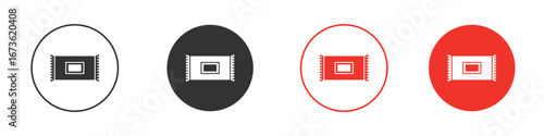 Wipes pack icon symbol for your website design, logo, app, UI.