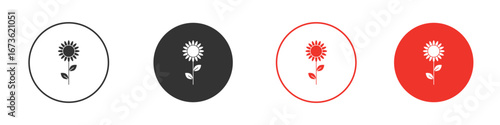 Sunflower oil icon symbol for your website design, logo, app, UI.