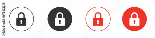 Padlock icon symbol for your website design, logo, app, UI.