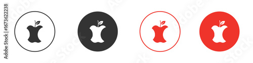 Organic waste icon symbol for your website design, logo, app, UI.
