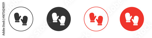 Gloves icon symbol for your website design, logo, app, UI.