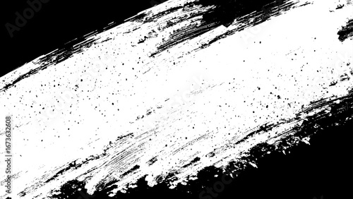 インクの飛び散りと筆かすれを表現したアーティスティックな背景
