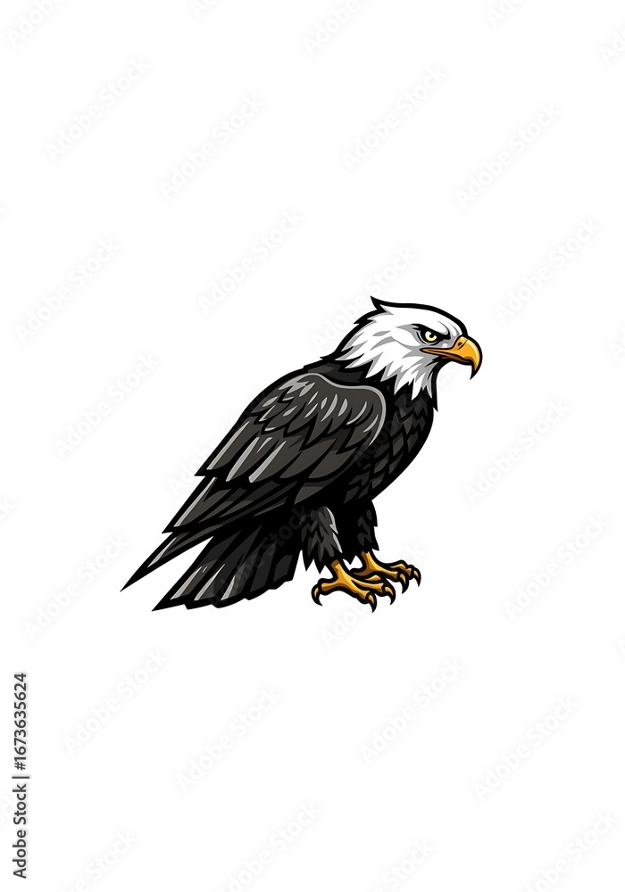 Obraz premium Apex Predator's Gaze