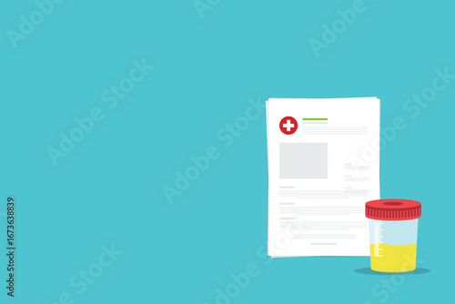 Laboratory analysis of urine	