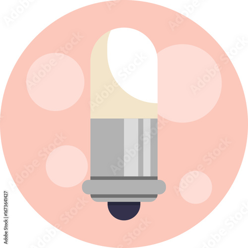 Classic light bulb representing illumination and ideas.