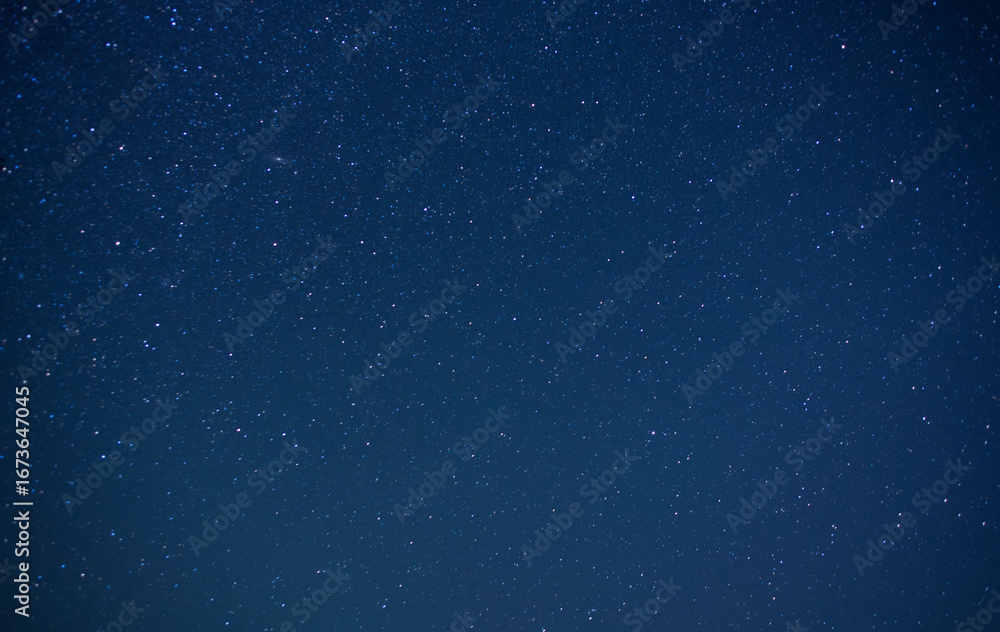 Fototapeta premium Beautiful bright Milky Way galaxy on the sttary sky. Night sky astronomical background. 
