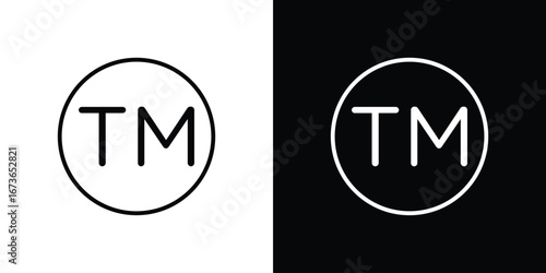 Trademark icon Illustration. Vector Graphic. EPS 10