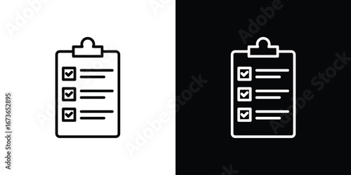 Todo list icon Illustration. Vector Graphic. EPS 10