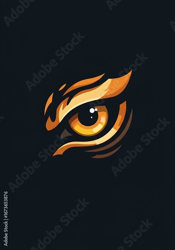 Amber Gaze of the Night