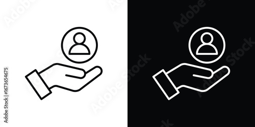 Retention icon Illustration. Vector Graphic. EPS 10
