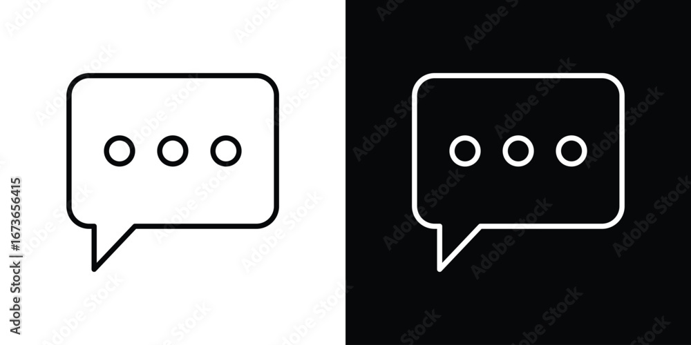 Fototapeta premium Message icon Illustration. Vector Graphic. EPS 10