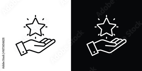 Loyalty program icon Illustration. Vector Graphic. EPS 10