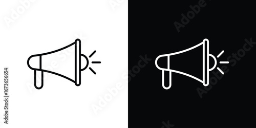 Loud Speaker icon Illustration. Vector Graphic. EPS 10