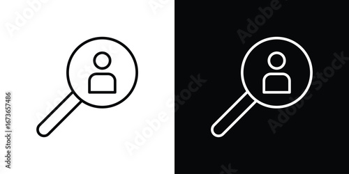 Hiring icon Illustration. Vector Graphic. EPS 10