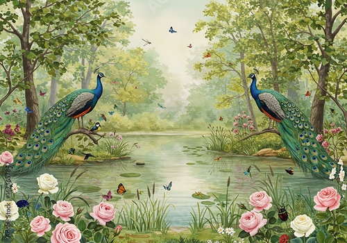 Emerald Eden's Embrace