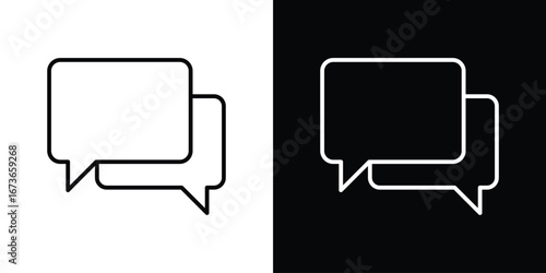 Discussion icon Illustration. Vector Graphic. EPS 10