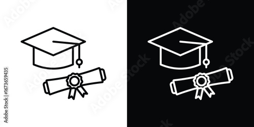 Degree icon Illustration. Vector Graphic. EPS 10