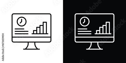 Dashboard icon Illustration. Vector Graphic. EPS 10