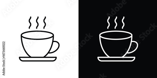 Coffee icon Illustration. Vector Graphic. EPS 10
