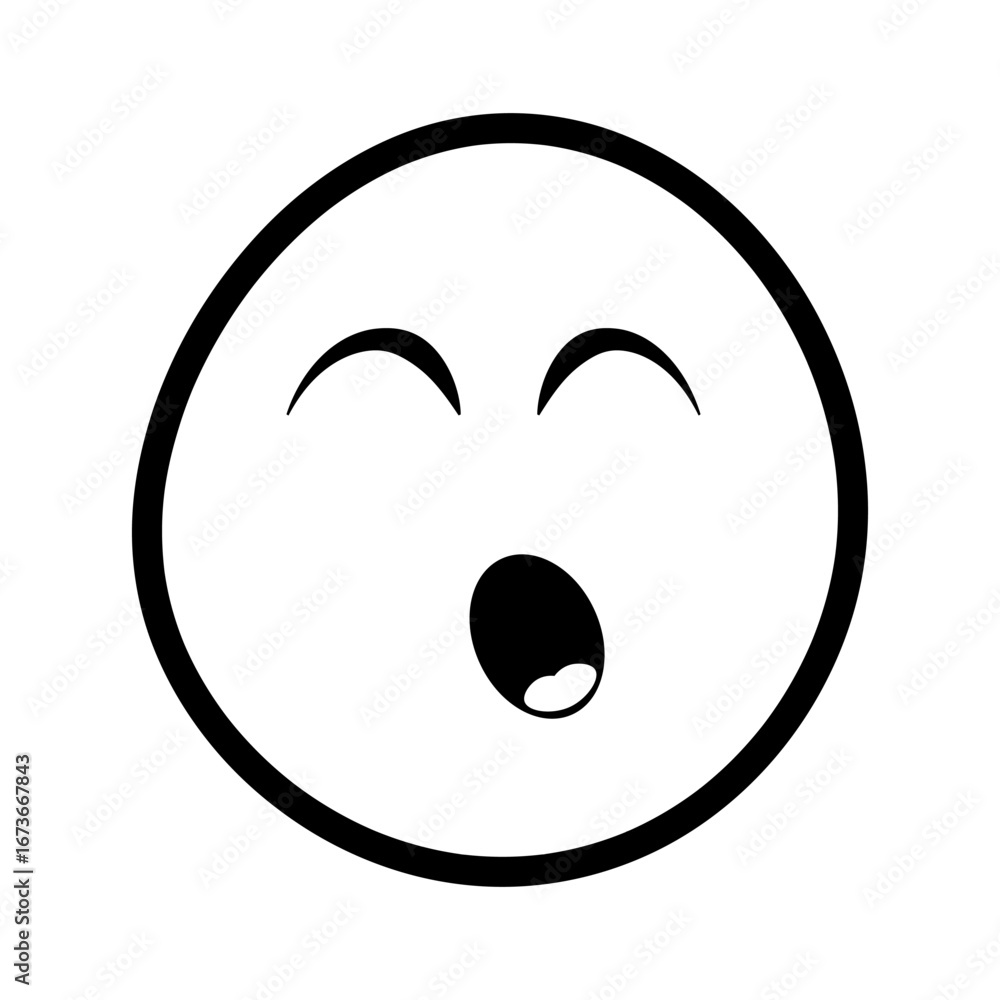 Obraz premium Cartoon people face emotions set in doodle scribble pencil marker style hand drawn set.