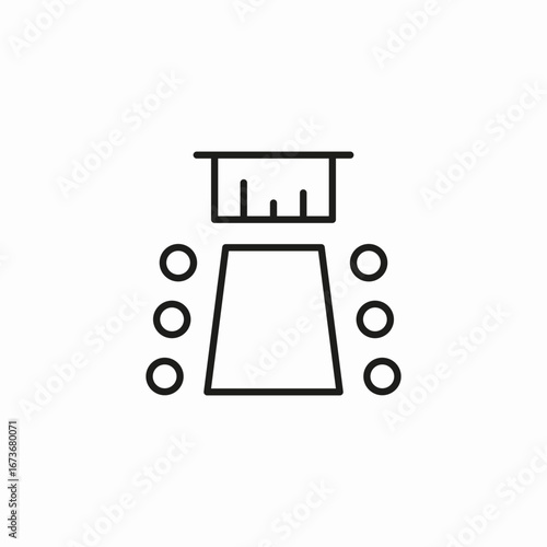 board meeting room icon sign vector