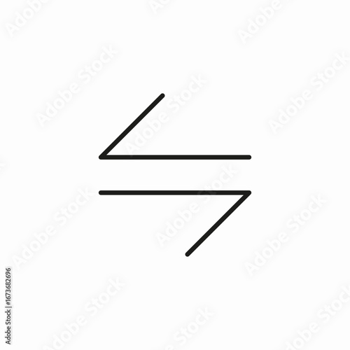 resize arrows equal icon sign vector