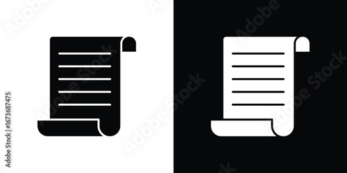 History icon. The black silhouette vector